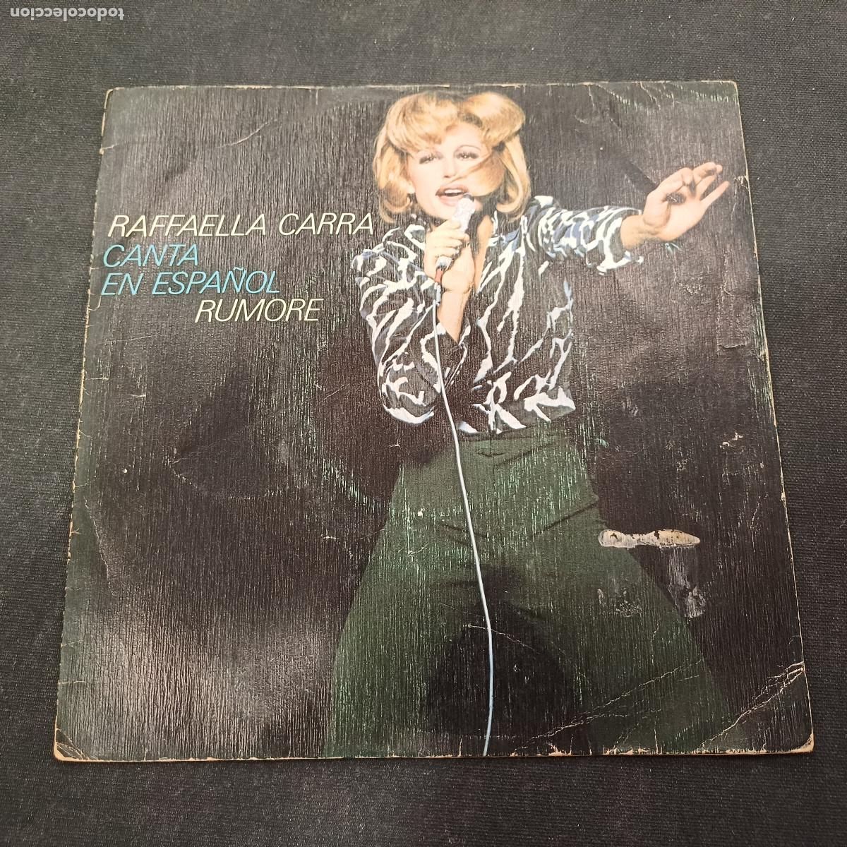 Discos de vinilo: RAFFAELLA CARRA/RUMORE/SINGLE. - Foto 1