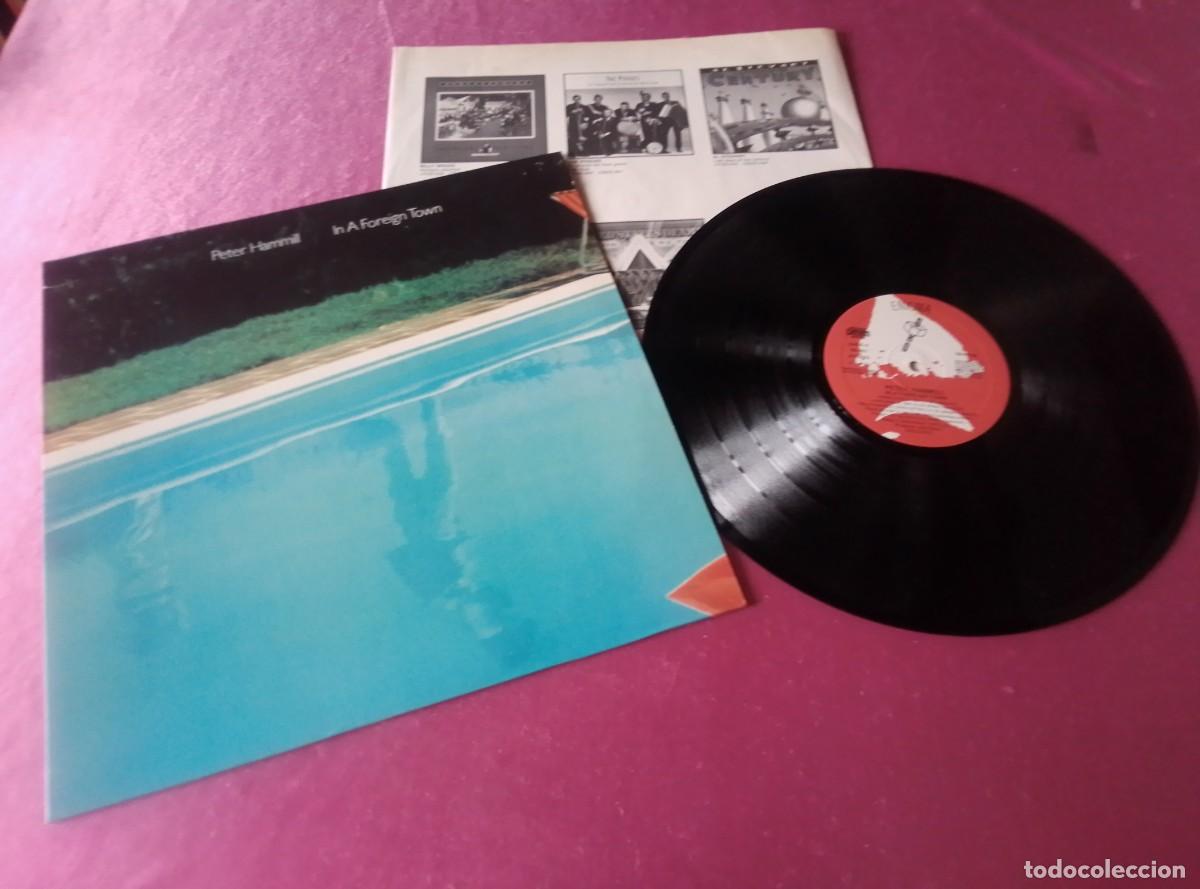Discos de vinilo: PETER HAMMAILL IN A FOREIGH TOWN 1988 LP L32 3 1