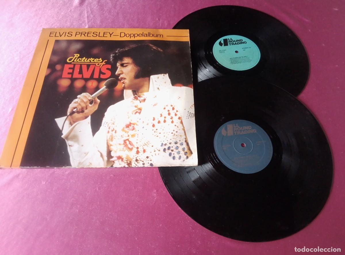 Discos de vinilo: ELVIS PRESLEY Doppelalbum PICTURES OF ELVIS MADE DENMARK DOBLE LP L32 3 1