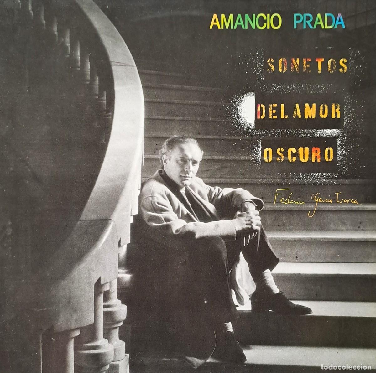 Discos de vinilo: LPs AMANCIO PRADA, SONETOS DEL AMOR OSCURO. LP-SESP-595