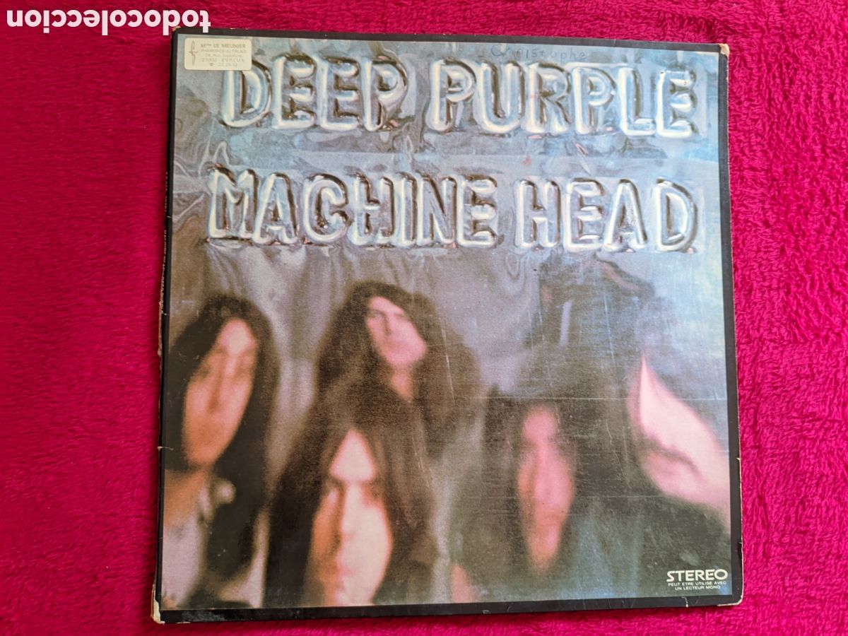 Discos de vinilo: // Deep Purple - Machine Head - Purple Records Francia 1978, gatefold