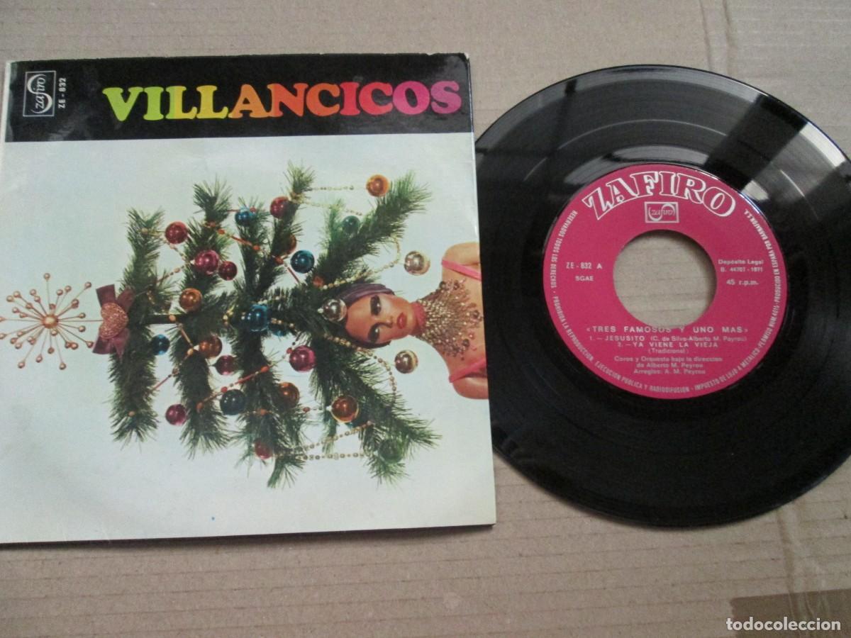Discos de vinilo: CORAL DE GALER&Iacute;AS PRECIADOS - Villancicos. EP, ed espa&ntilde;ola 7&rdquo; 1971. Magn&iacute;fico estado (VG+/NM)