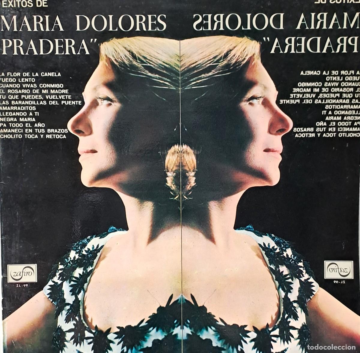 Discos de vinilo: LPs MARIA DOLORES PRADERAS. LA FLOR DE LA CANELA, LAS BARANDILLAS DEL PUENTE..... LP-SESP-599
