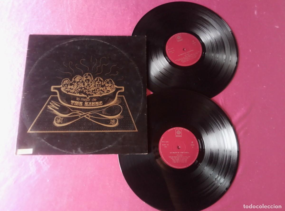 Discos de vinilo: THE KINKS LO MEJOR ENGLAND 1972 DOBLE LP L32 3 1