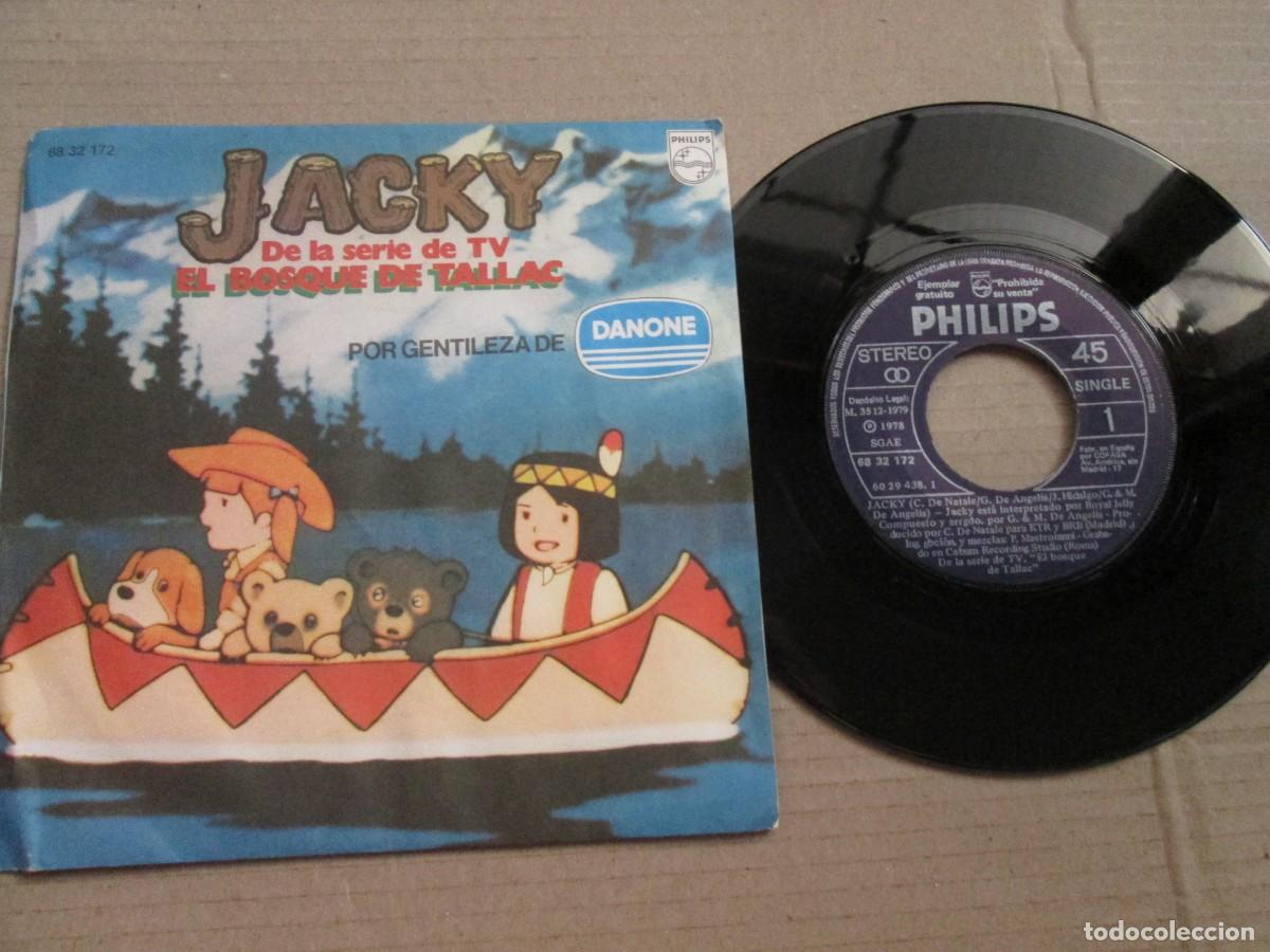 Discos de vinilo: GUIDO & MAURICIO DE ANGELIS - Jacky (Bosque Tallac). Single, ed espa&ntilde;ola 7&rdquo; PROMO. 1979. VG+