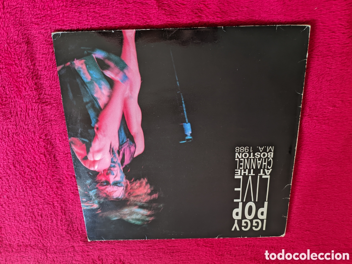 Discos de vinilo: // Iggy Pop- Live At The Channel Boston - Revenge France 1990 (2xLP)