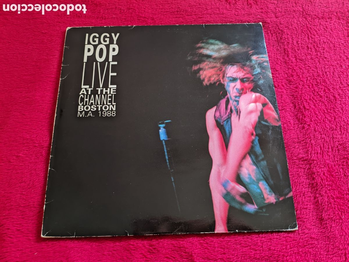 Discos de vinilo: // Iggy Pop- Live At The Channel Boston - Revenge France 1990 (2xLP)