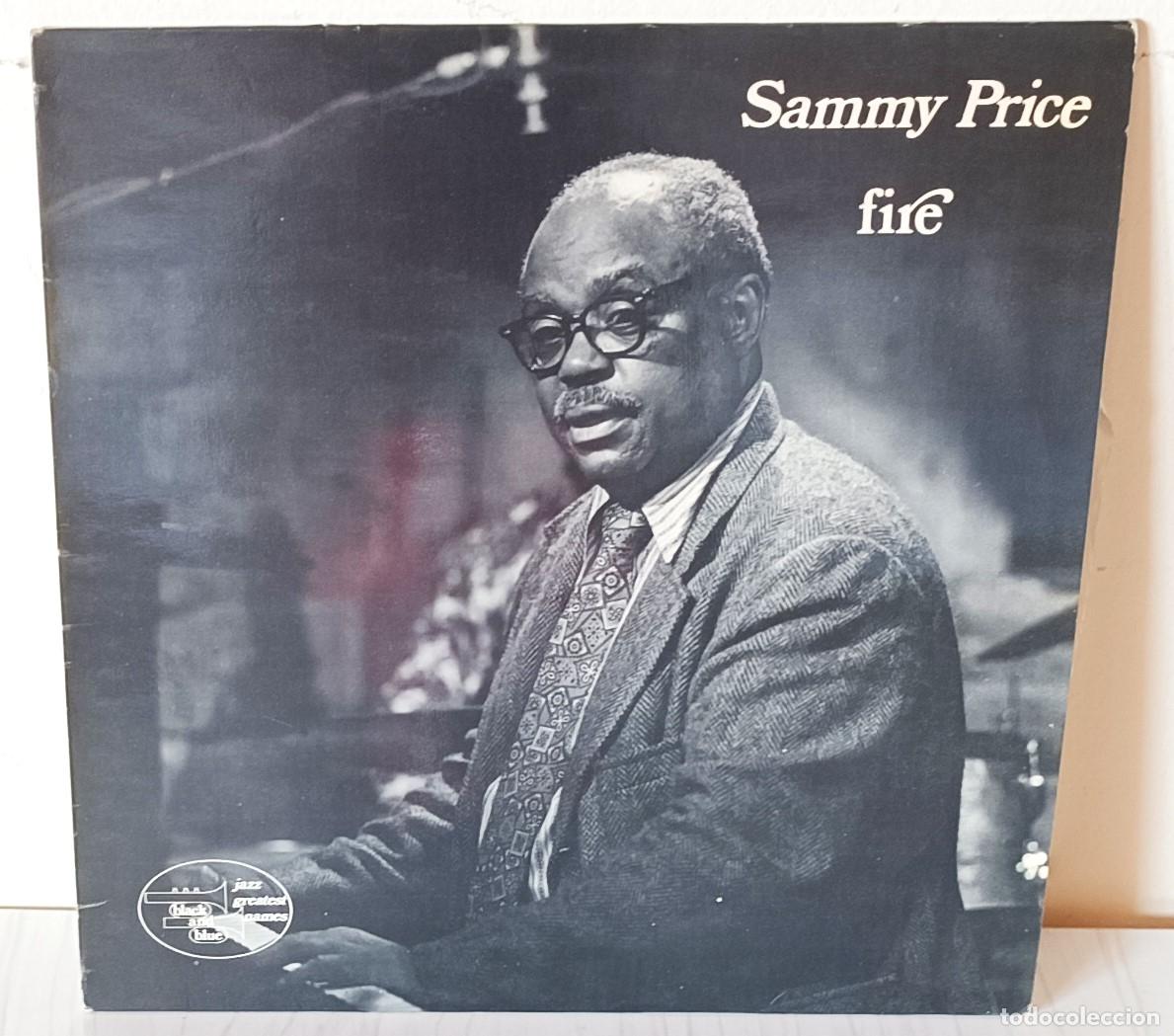 Discos de vinilo: SAMMY PRICE - FIRE BLACK AND BLUE EDIC. FRANCESA - 1975
