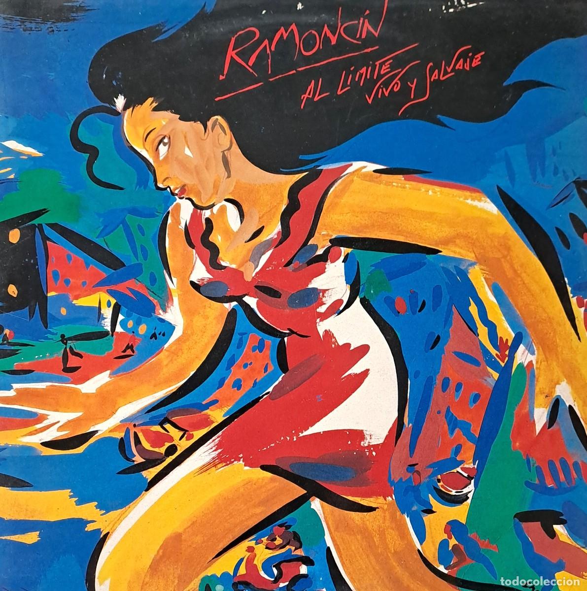 Discos de vinilo: LPs RAMONCIN, AL LIMITE VIVO Y SALVAJE. DOS DISCOS. LP-SESP-605