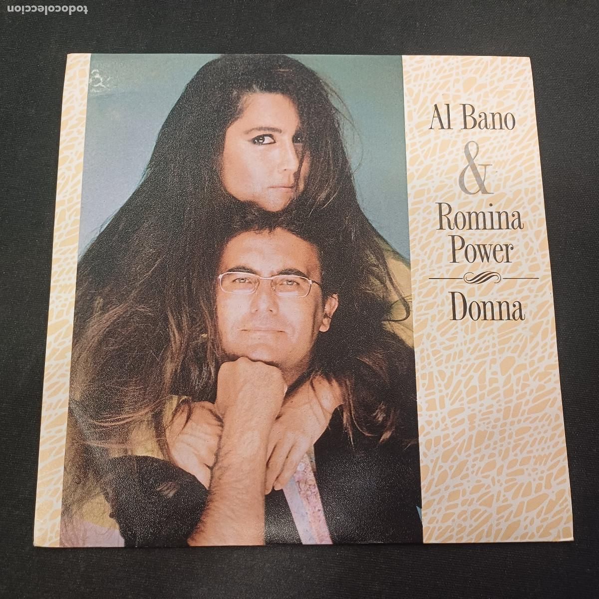 Discos de vinilo: AL BANO & ROMINA POWER/DONNA/SINGLE PROMOCIONAL.