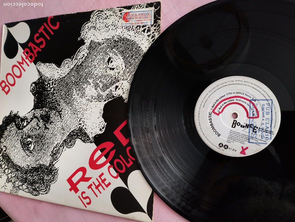 Discos de vinilo: Boombastic &ndash; Red Is The Colour, 1992 - Foto 4