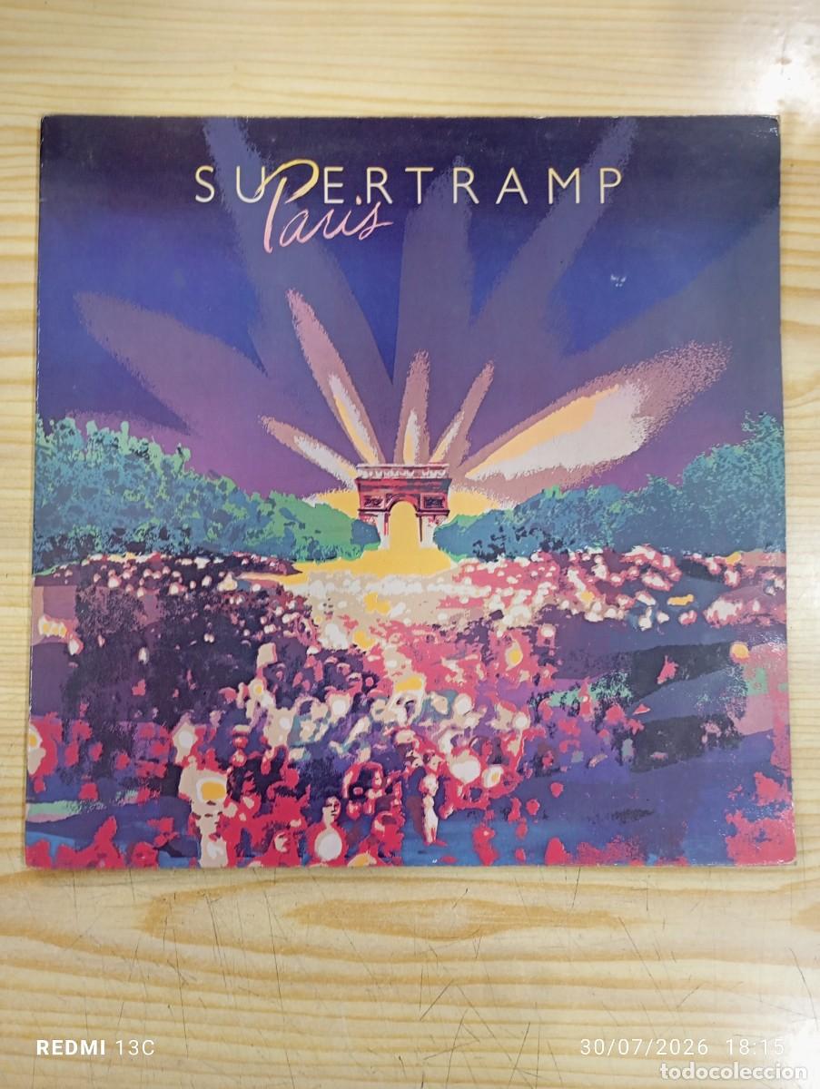 Discos de vinilo: Doble Lp - Supertramp - Paris - Edicion Espa&ntilde;ola 1980 Contiene los dos encartes
