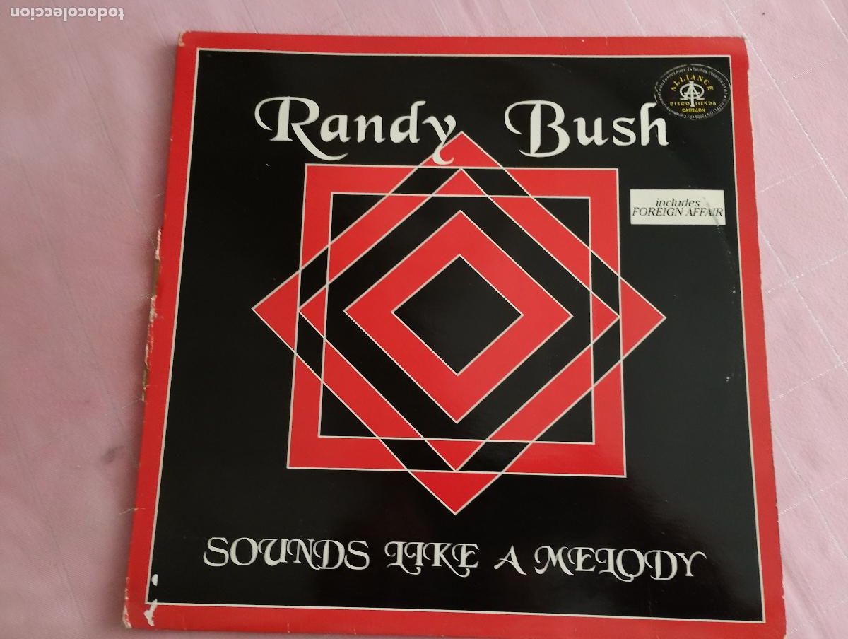 Discos de vinilo: Randy Bush &ndash; Sounds Like A Melody, 1994 - Foto 1