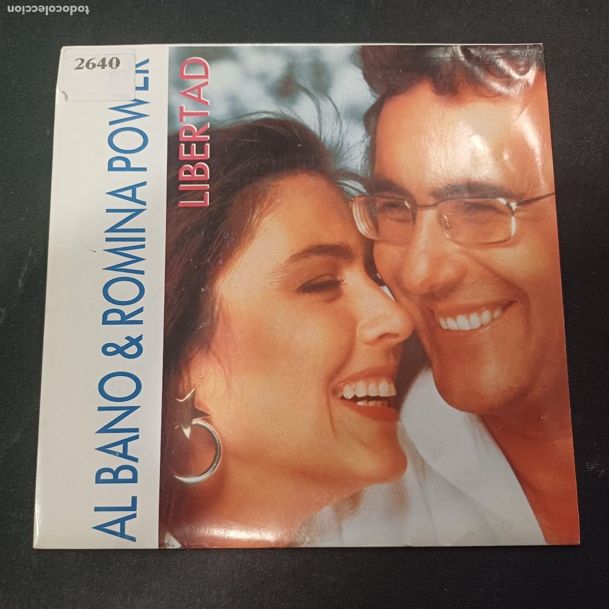Discos de vinilo: AL BANO & ROMINA POWER/LIBERTAD/SINGLE PROMOCIONAL.