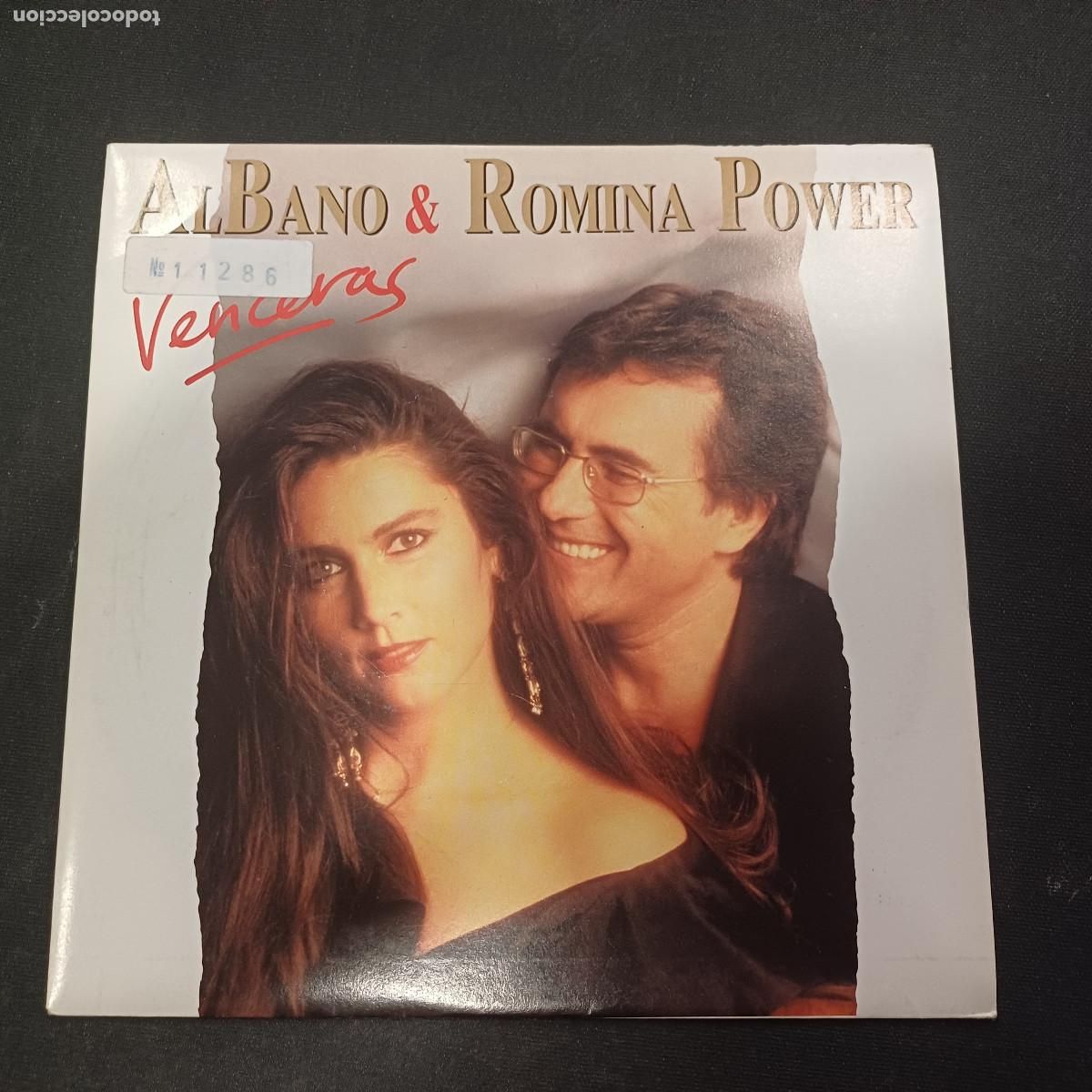 Discos de vinilo: AL BANO & ROMINA POWER/VENCERAS/SINGLE PROMOCIONAL.