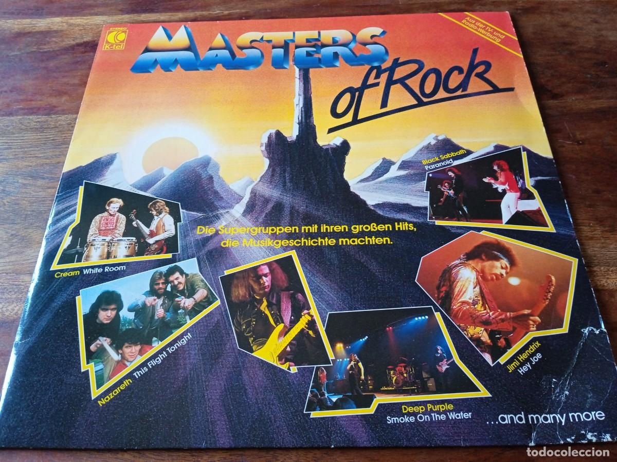 Discos de vinilo: Varios - Masters of Rock - Lp original K-Tel germany 1984