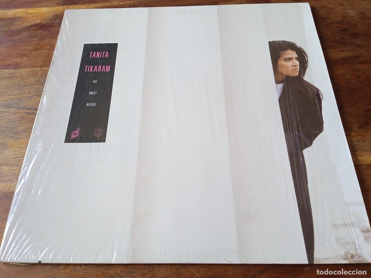 Discos de vinilo: Tanita Tikaram - The Sweet keeper - Lp original Warner Wea germany 1990 encarte y letras