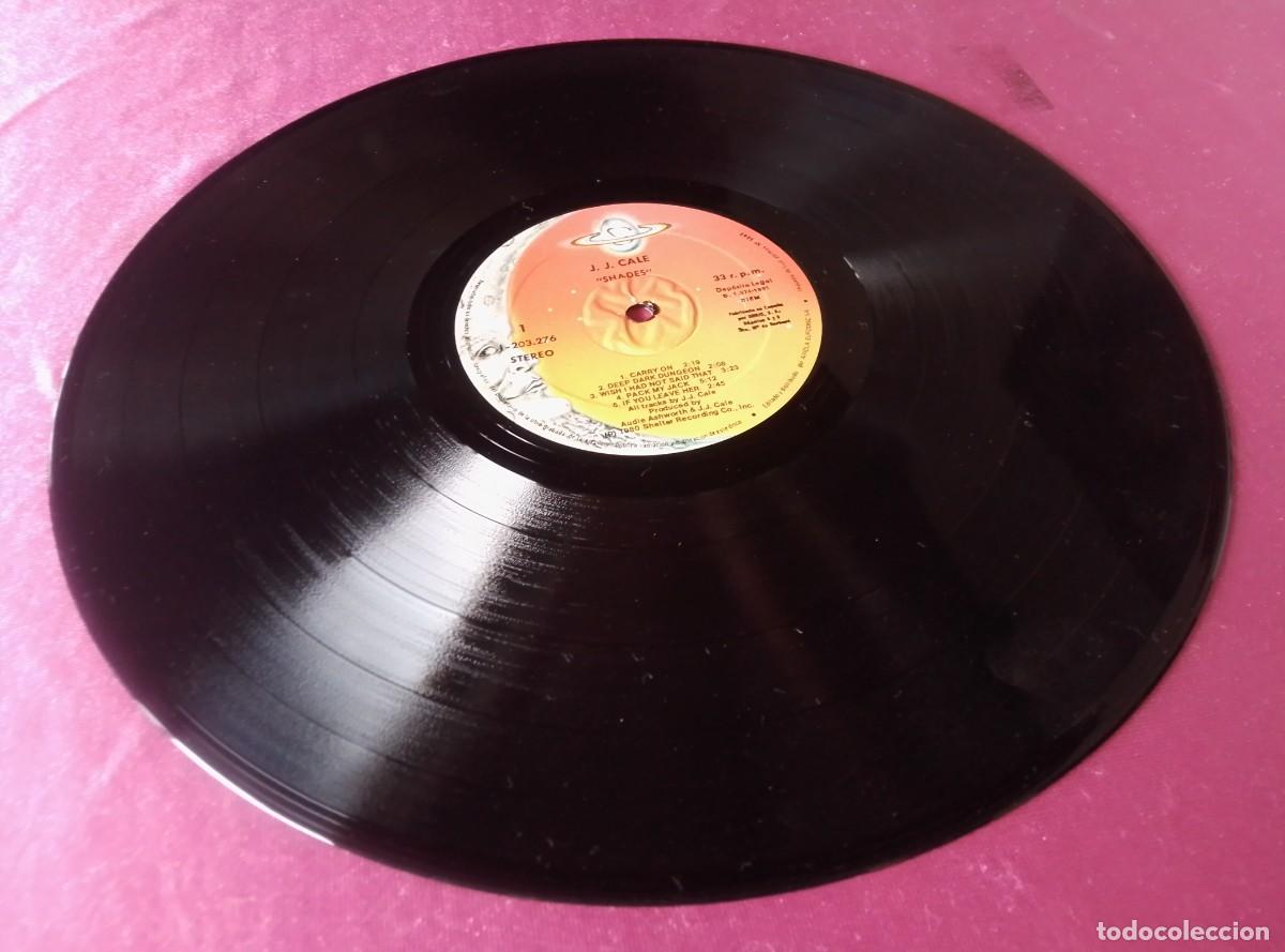 Discos de vinilo: SHADES J J CALE 1981 LP L32 3 2 - Foto 3