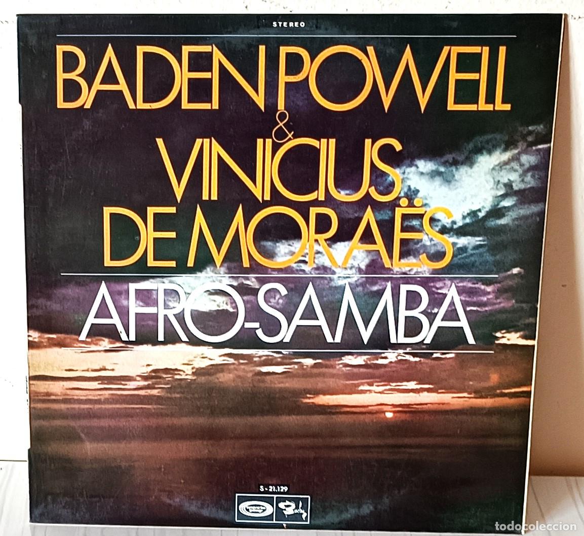 Discos de vinilo: BADEN POWELL, VINICIUS DE MORAES AFRO-SAMBA BARCLAY - 1969