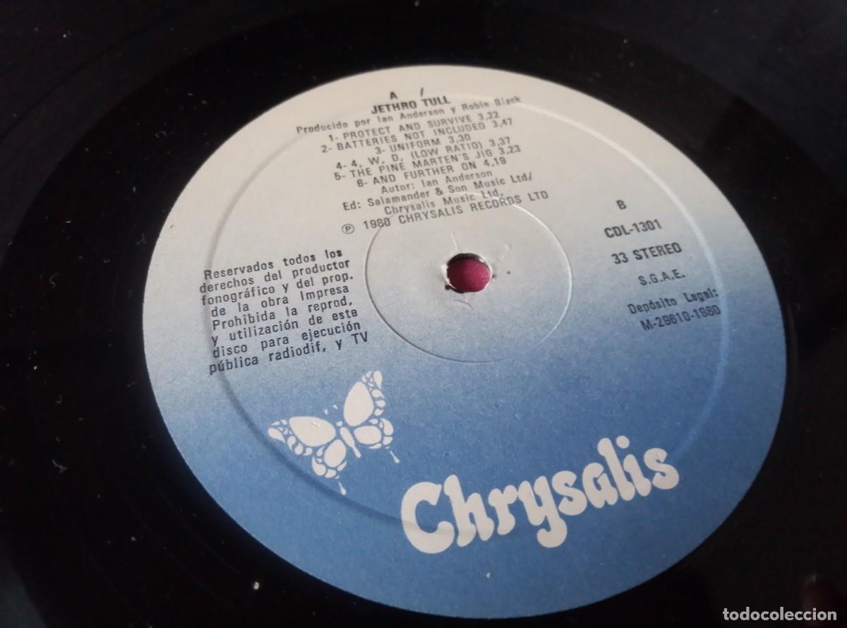 Discos de vinilo: JETHRO TULL 1980 LP L32 3 2 - Foto 4
