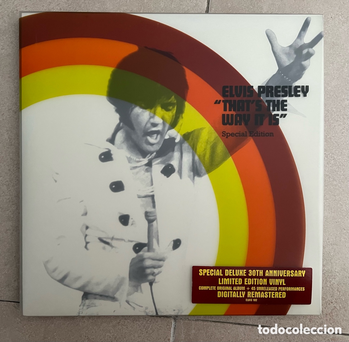 Discos de vinilo: Edici&oacute;n especial del &aacute;lbum That's The Way It Is de Elvis Presley. 5 lp&rsquo;s RCA BMG