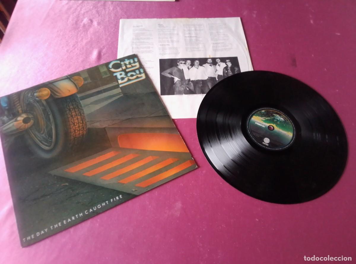 Discos de vinilo: CITY BOY THE DAY THE EARTH CAUGHT FIRE 1979 LP L32 3 2