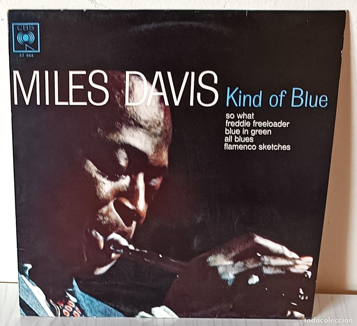Discos de vinilo: MILES DAVIS - KIND OF BLUE CBS EDIC. HOLANDESA - 1962