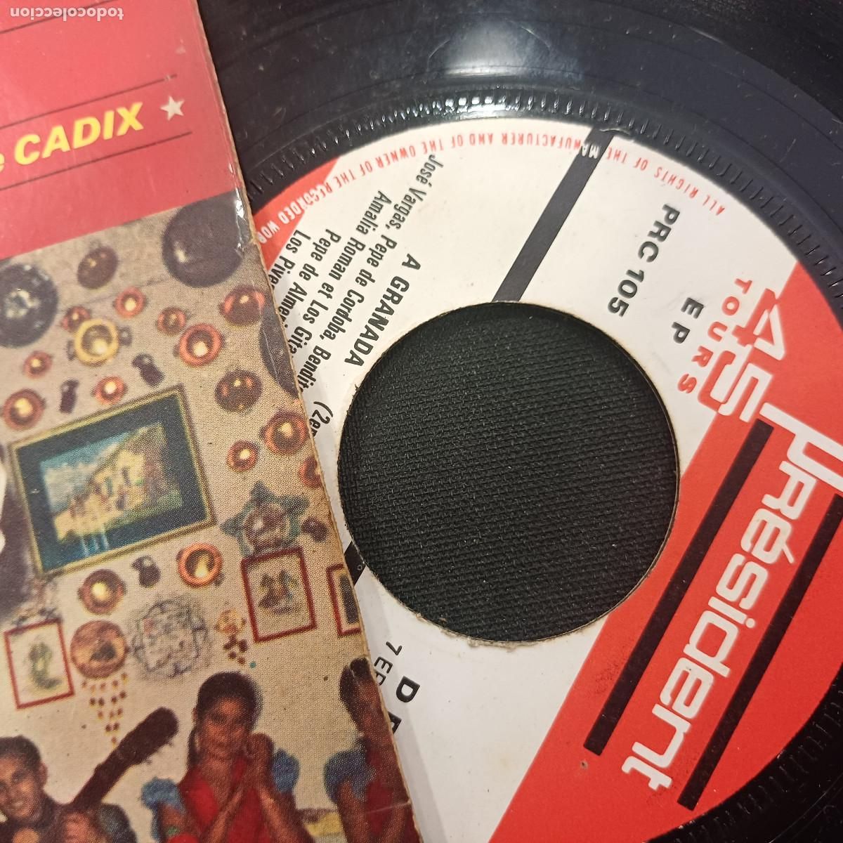 Discos de vinilo: PEPE DE ALMERIA/A GRANADA/SINGLE. - Foto 2
