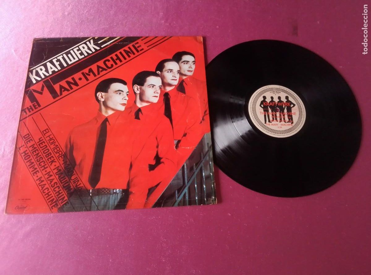 Discos de vinilo: KRAFTWERK THE MAN MACHINE 1978 LP L32 3 2