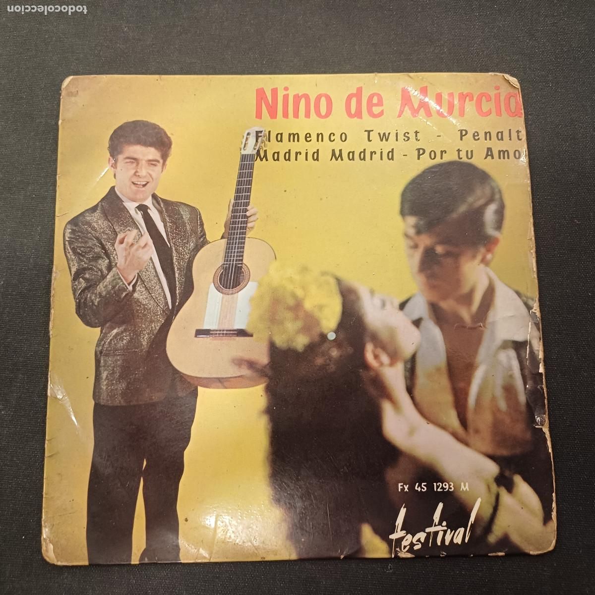 Discos de vinilo: NINO DE MURCIA/MI FLAMENCO TWIST/SINGLE.