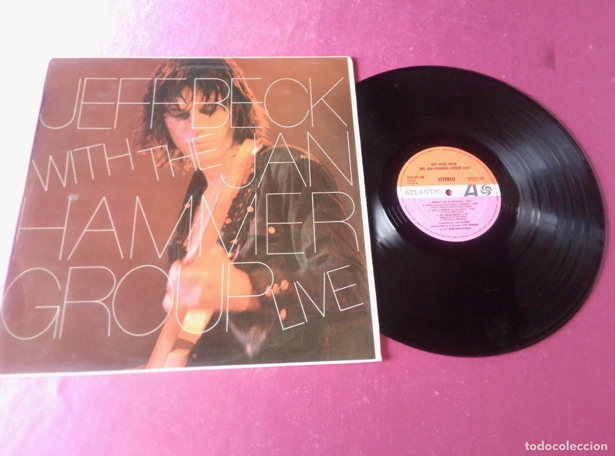 Discos de vinilo: JEFF BECK WITH THE JAM HAMMER GROUP LIBE 1977 LP L32 3 2