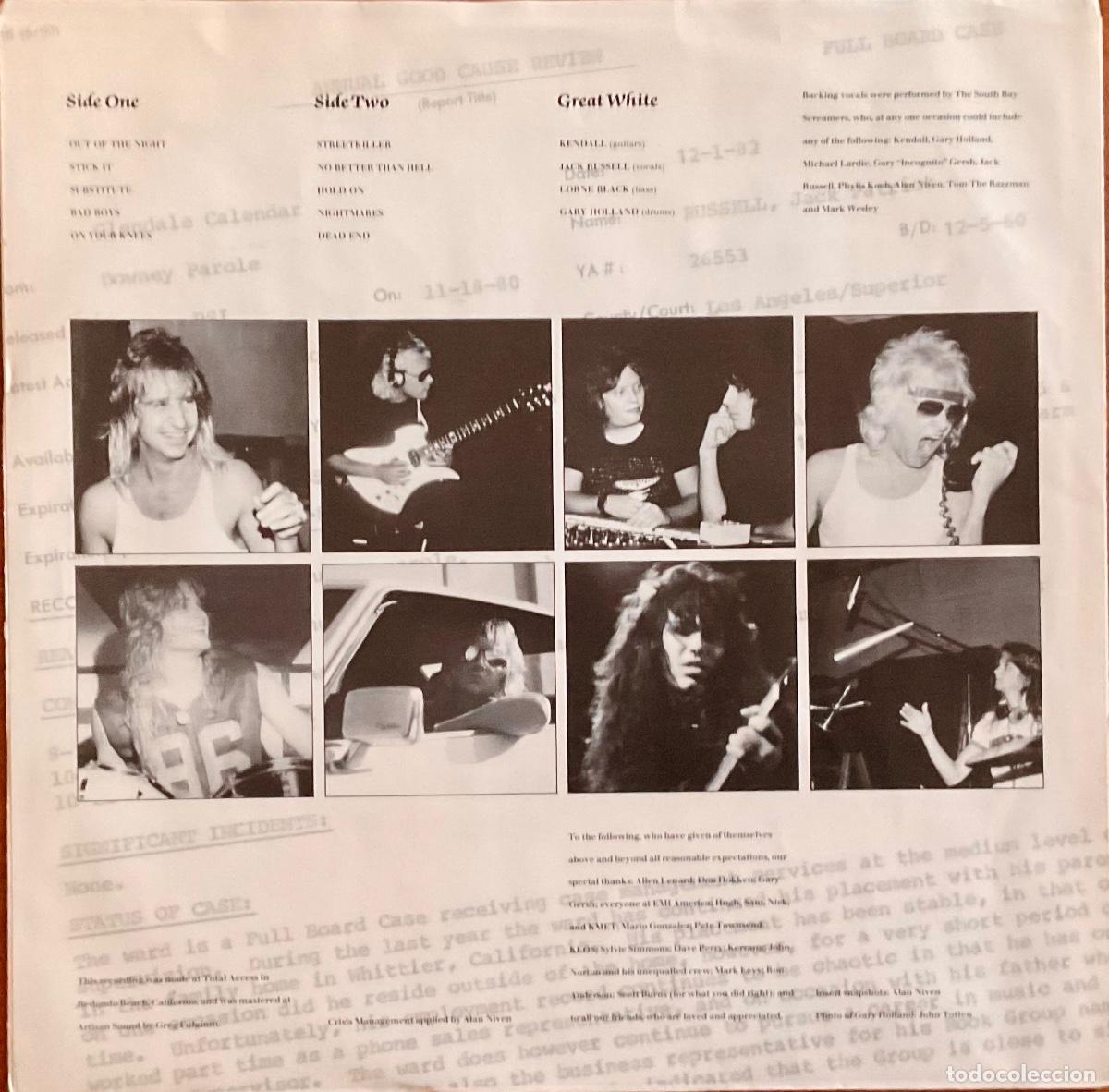 Discos de vinilo: GREAT WHITE - GREAT WHITE - Foto 4