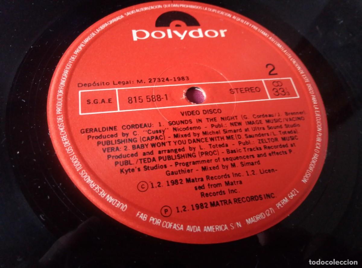 Discos de vinilo: V&Iacute;DEO DISCO 1982 LP L32 3 2 - Foto 3