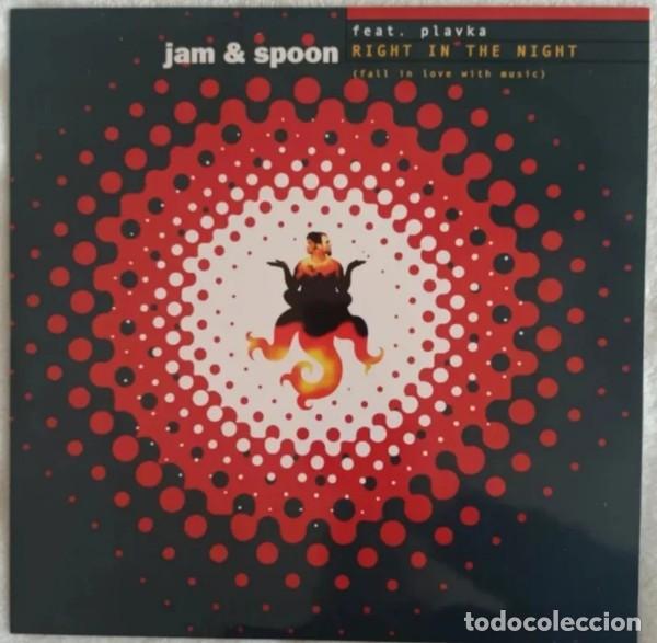 Discos de vinilo: Jam & Spoon Feat. Plavka &ndash; Right In The Night (Fall In Love With -ITALY-2025-MAXI SINGLE-COPIA NUEVA
