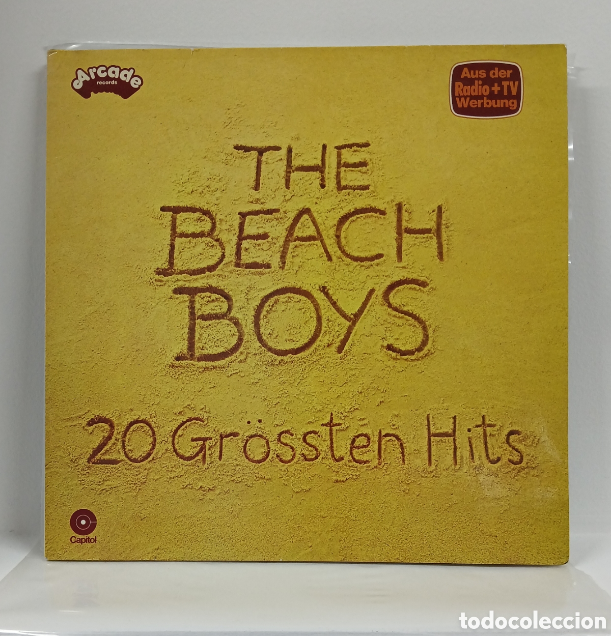 Discos de vinilo: THE BEACH BOYS &rdquo;20 GR&Ouml;STEN HITS&rdquo; LP. COMP. GATEFOLD. GERMANY. 1977 (VINILO, NM, COMO NUEVO)