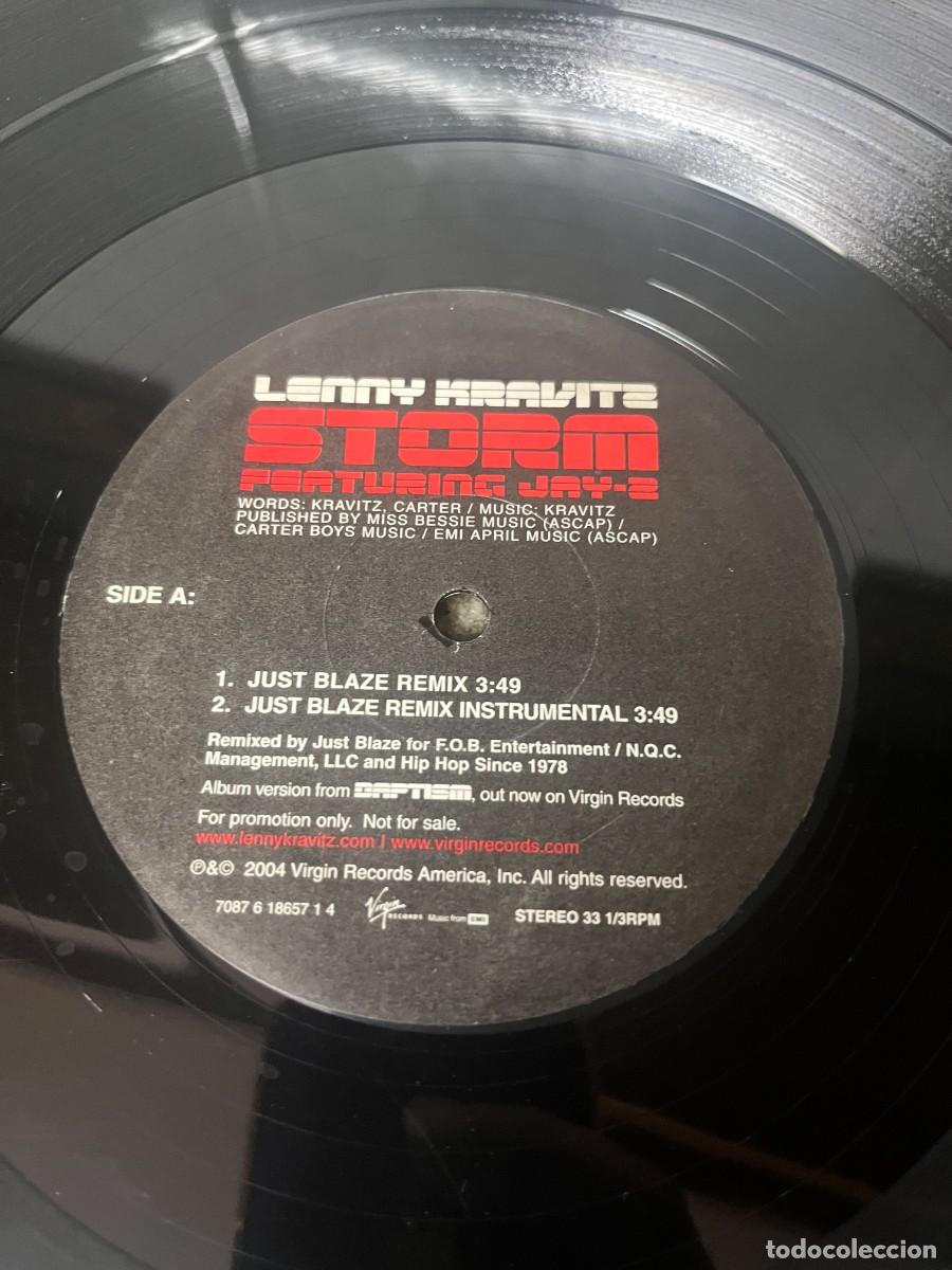 Discos de vinilo: Lenny Kravitz Featuring Jay-Z Storm - Foto 3