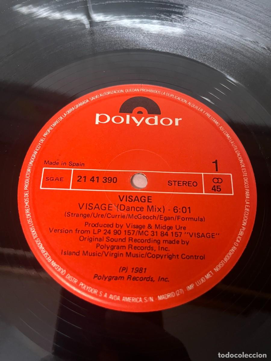 Discos de vinilo: Visage Visage (Dance Mix) - Foto 5