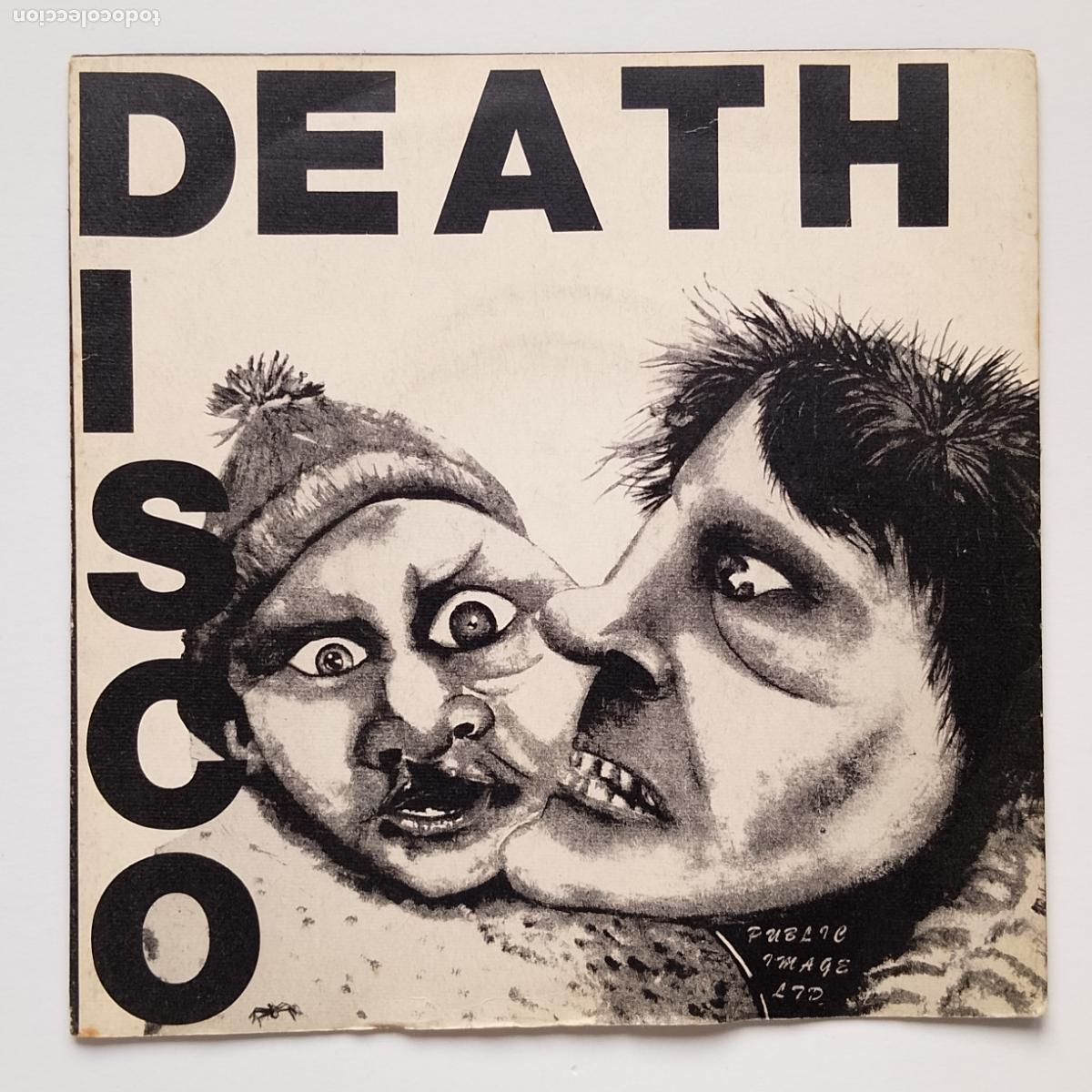 Discos de vinilo: Public Image Ltd.-Death Disco (7'' Virgin 1979) Post-Punk. John Lydon, Keith Levene, Jah Wobble...