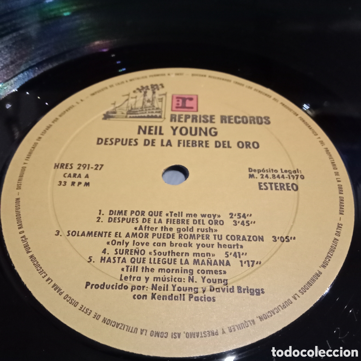 Discos de vinilo: NEIL YOUNG - AFTER THE GOLD RUSH - LP - Foto 5