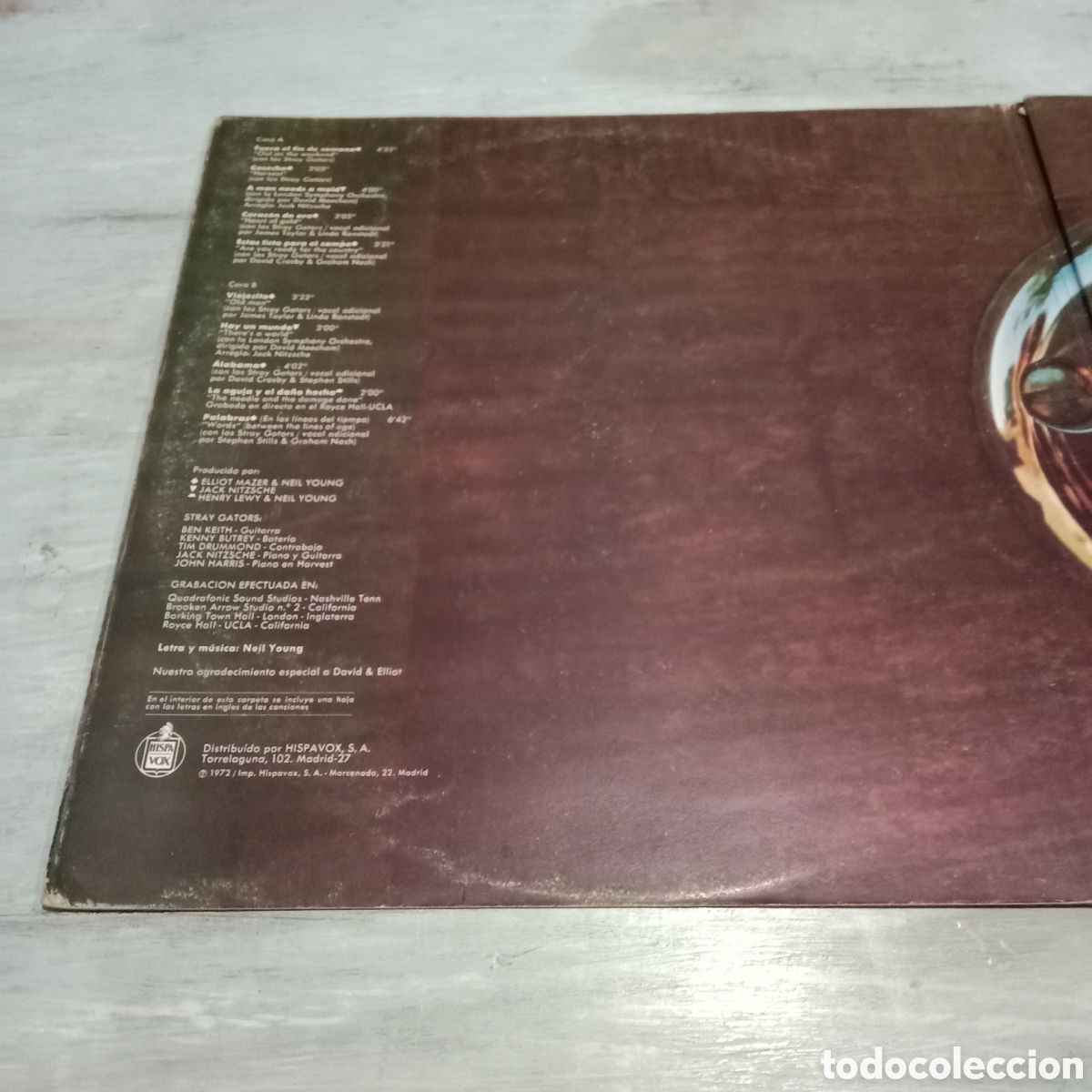 Discos de vinilo: NEIL YOUNG - HARVEST - LP GATEFOLD - Foto 5
