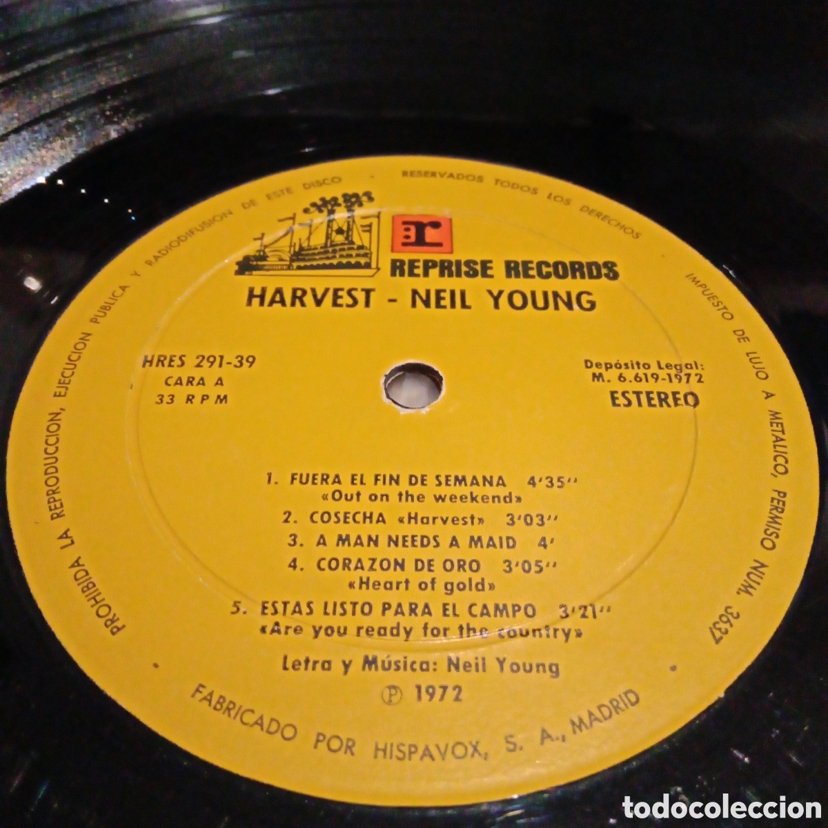 Discos de vinilo: NEIL YOUNG - HARVEST - LP GATEFOLD - Foto 7