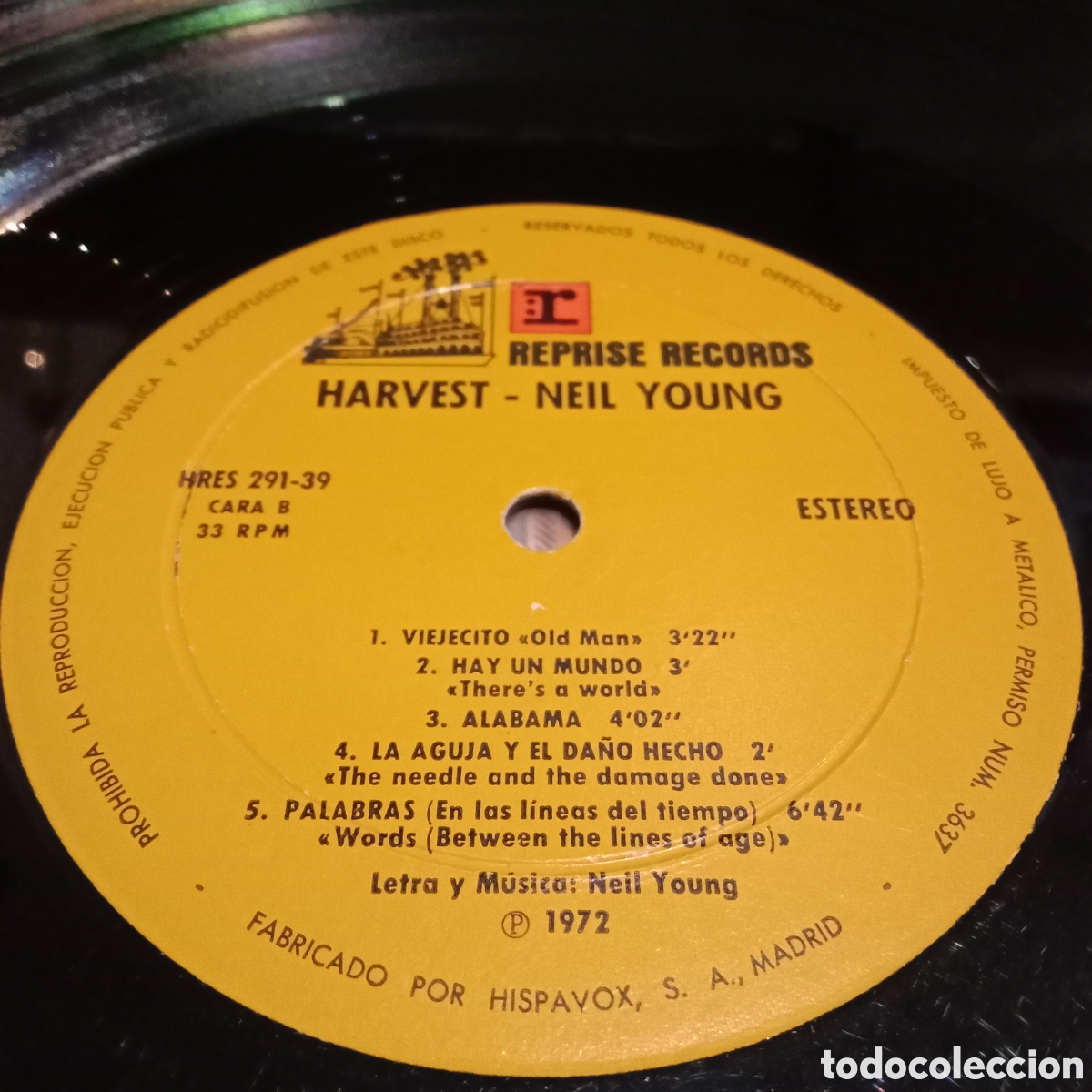 Discos de vinilo: NEIL YOUNG - HARVEST - LP GATEFOLD - Foto 8