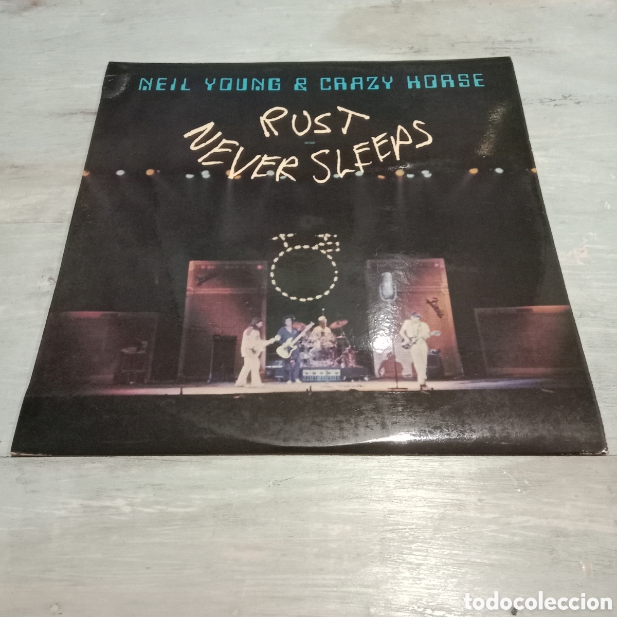Discos de vinilo: NEIL YOUNG & CRAZY HORSE - RUST NEVER SLEEPS - LP