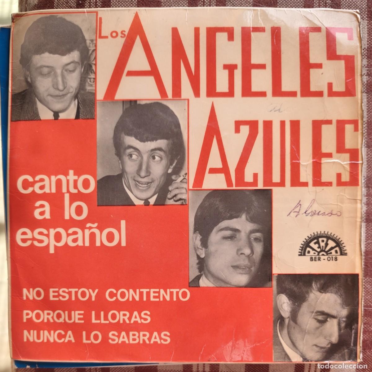 Discos de vinilo: Los &Aacute;ngeles Azules - canto a lo espa&ntilde;ol