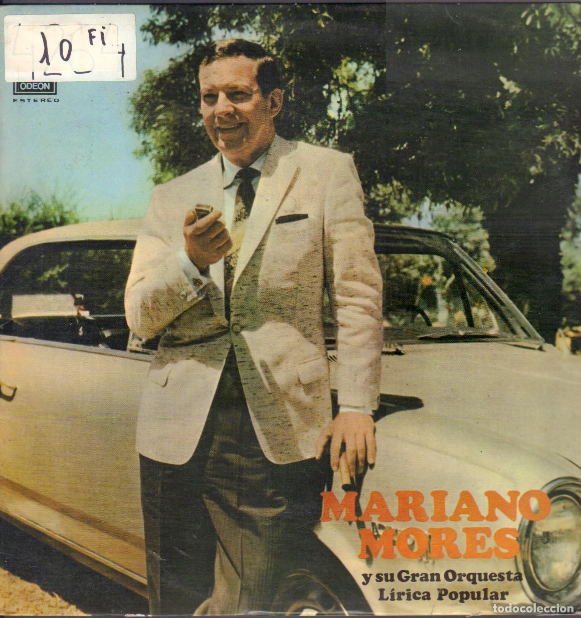 Discos de vinilo: MARIANO MORES Y SU GRAN ORQUESTA LIRICA - ORO Y GRIS, TAQUITO MILITAR.../ LP EMI RF-26464