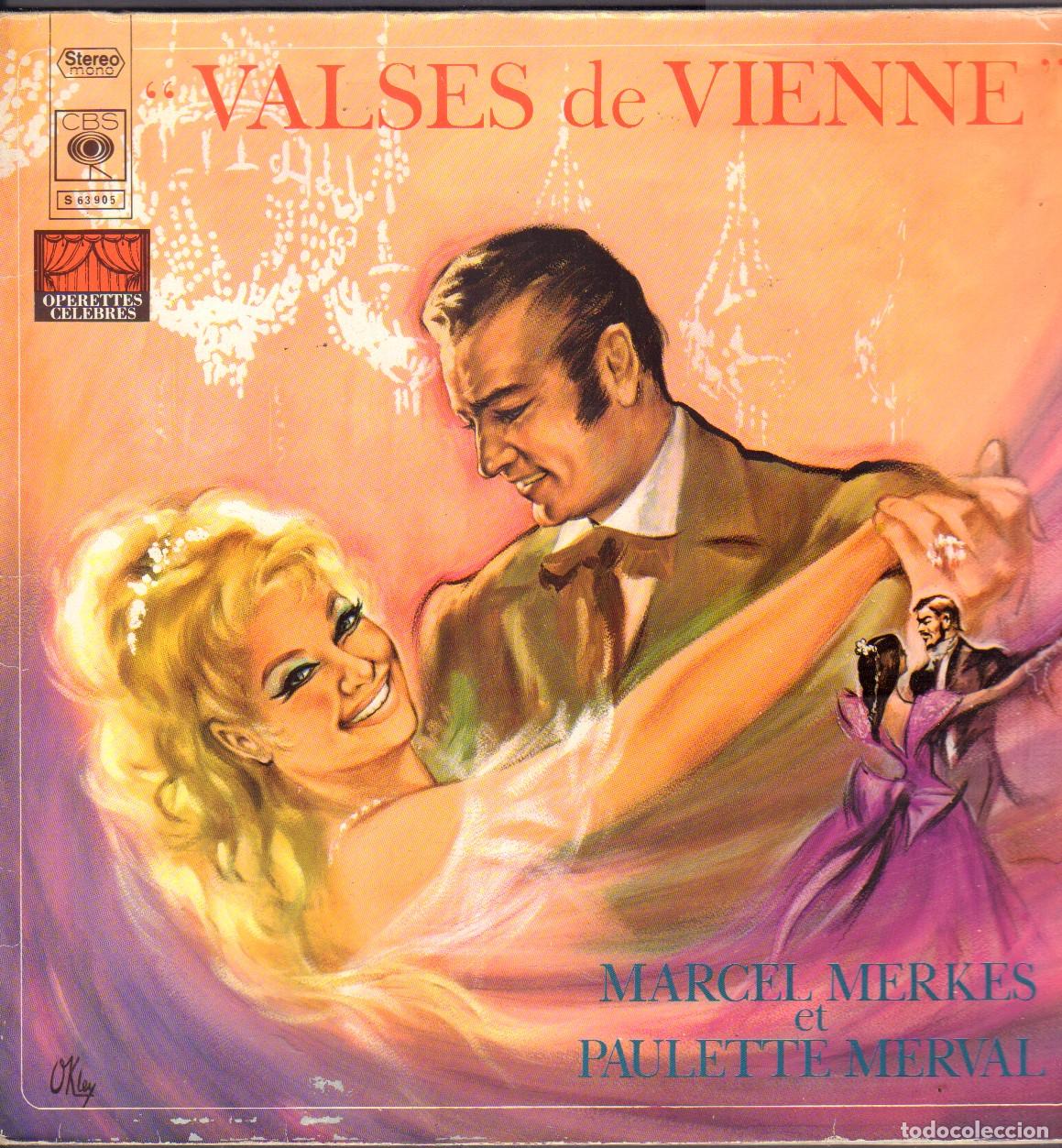Discos de vinilo: MARCEL MERKES ET APULETTE MERVAL - VALSES DE VIENNE / LP CBS RF-26467
