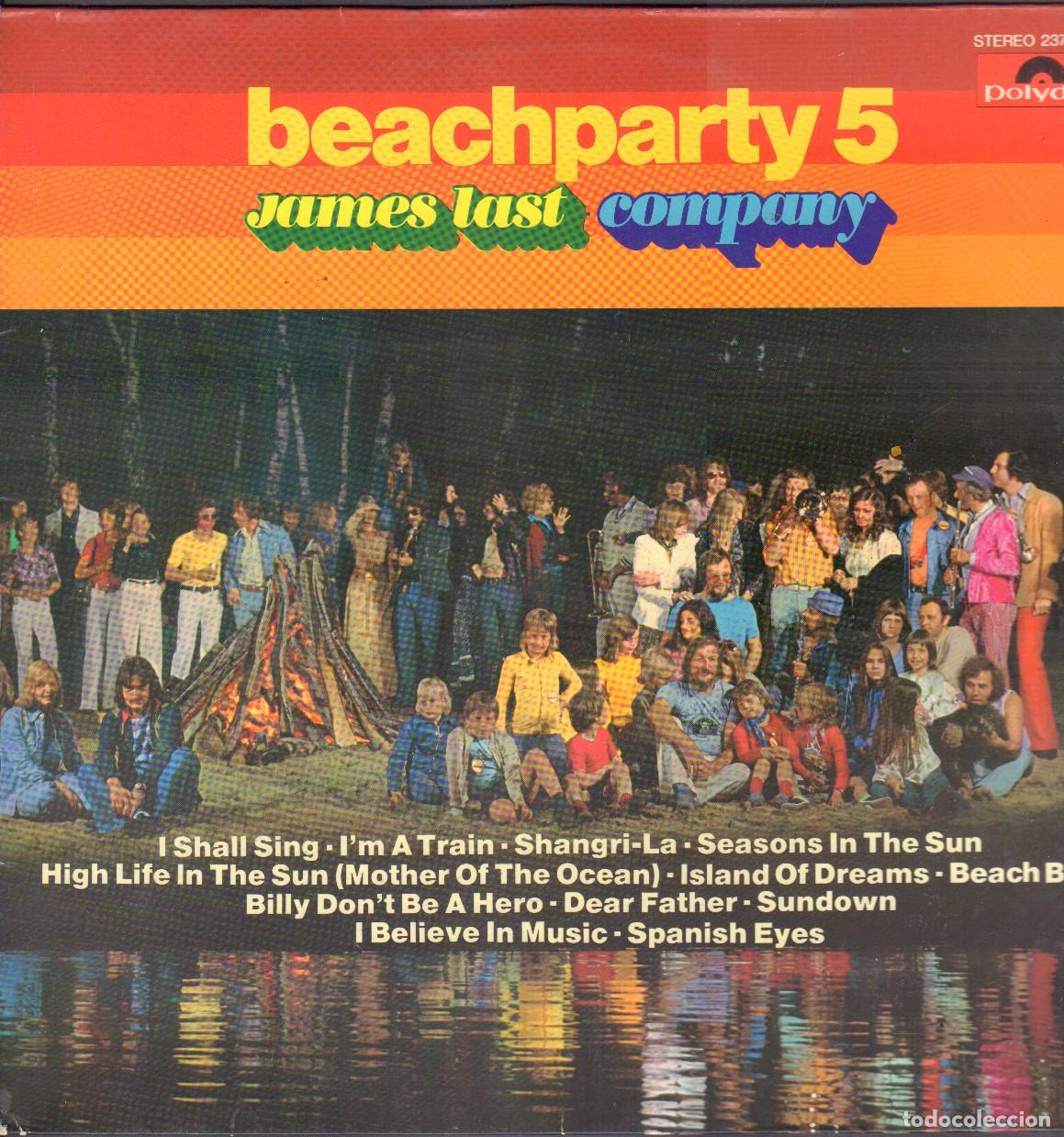 Discos de vinilo: JAMES LAST COMPANY BEACHPARTY 5 / I SHALL SING, DEAR FATHER..../ LP POLYDOR 1974 RF-26475