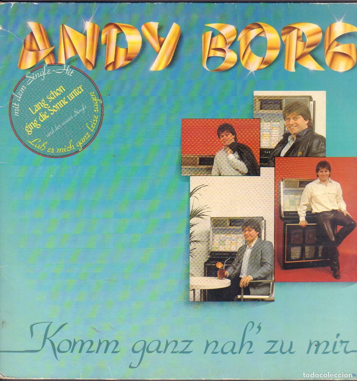 Discos de vinilo: ANDY BORG - KOMM GANZ NAH' ZU MIR / LANG SCHON GING DIE SONNE UNTER / LP EMI 1985 RF-26483