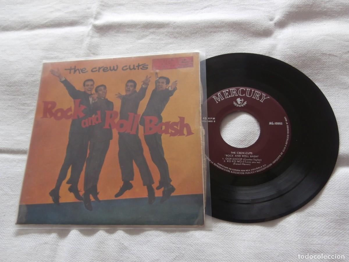 Discos de vinilo: THE CREW CUTS 7&rdquo; EP SH BOOM + 3 TEMAS (1958) EDICION ESPA&Ntilde;OLA MG-10005 COMO NUEVO