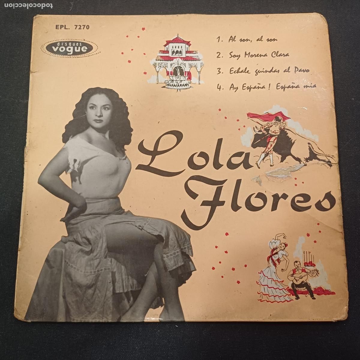 Discos de vinilo: LOLA FLORES/AL SON AL SON/SINGLE.